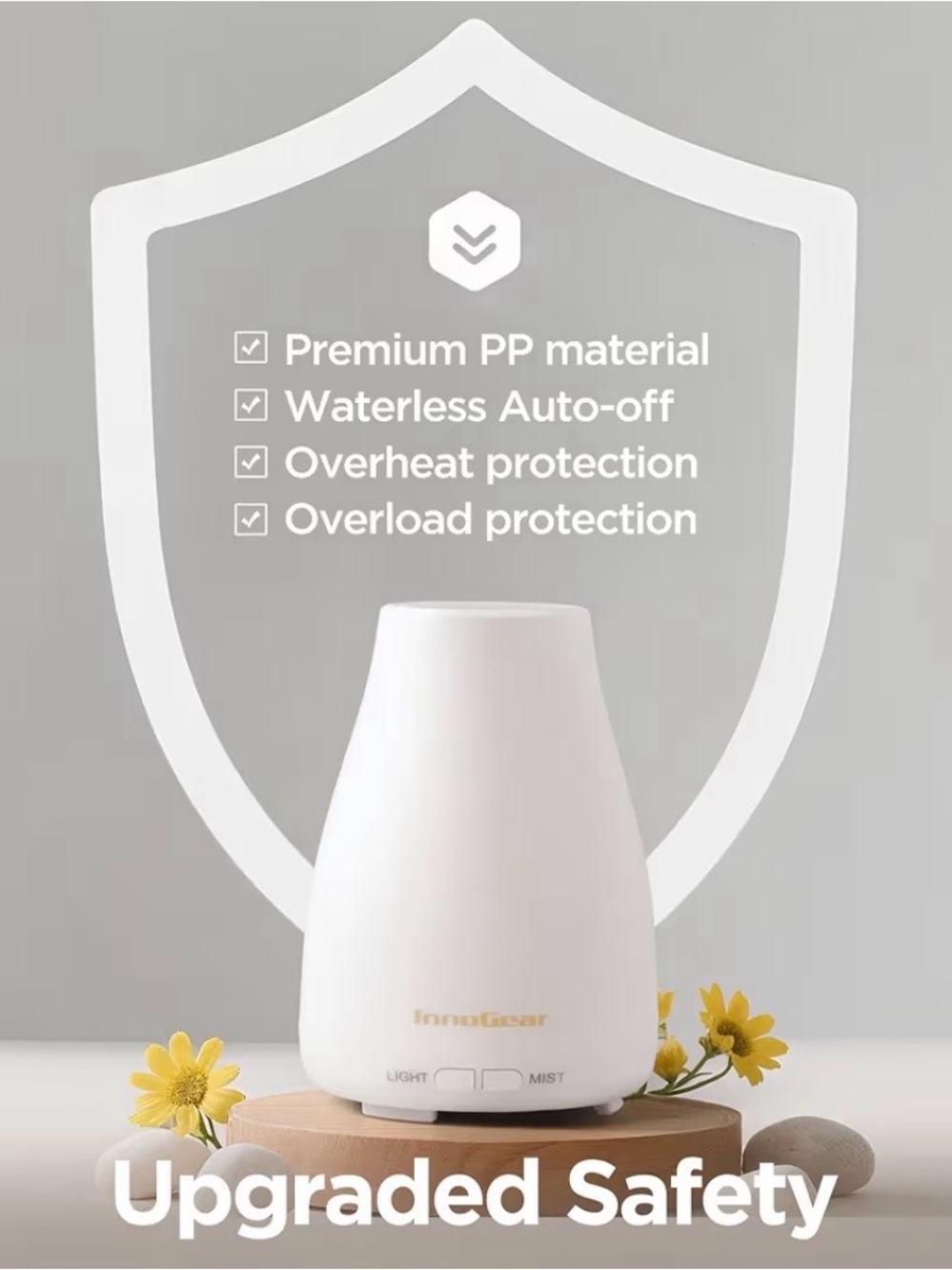 InnoGear 100ml Essential Oil Diffuser and Humidifier - Picture 7 of 8